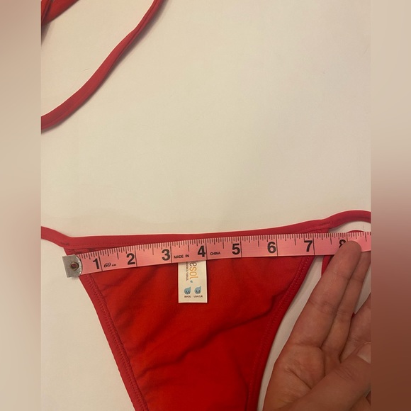 Rio de Sol red brazilian bikini - Picture 6 of 7